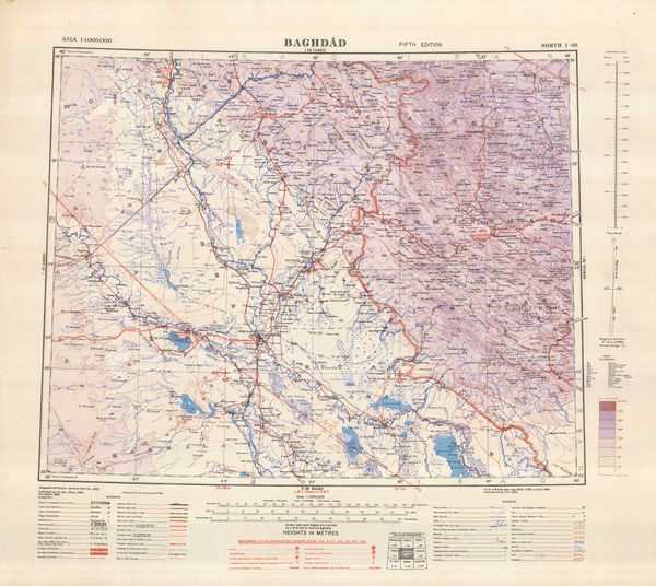 Geographical Section, General Staff (GSGS), Baghdad, 1945