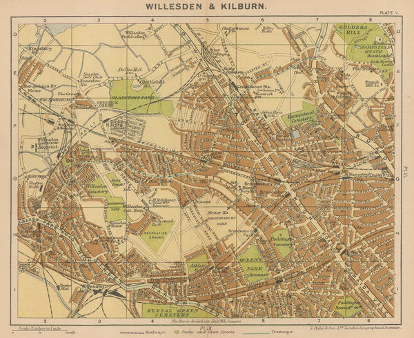 George Philip & Son Ltd., Willesden & Kilburn, 1912 c.