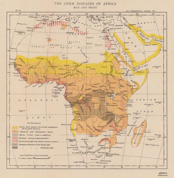 Royal Geographical Society (RGS), The Germ Diseases of Africa: Man and Beast, 1915