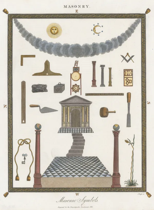 John Wilkes, Masonry - Masonic Symbols, 1816