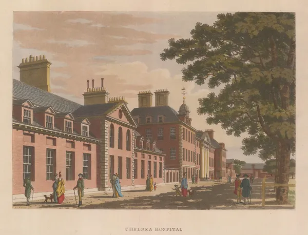 Thomas Malton, London - Chelsea, Royal Hospital, 1800