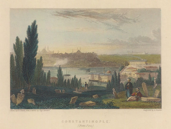 A. Fullarton & Co., Turkey - Istanbul / Constantinople, 1845 c.