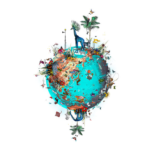 Kristjana S. Williams, Mountain Og Giraffe Ocean Jordin II, 2023