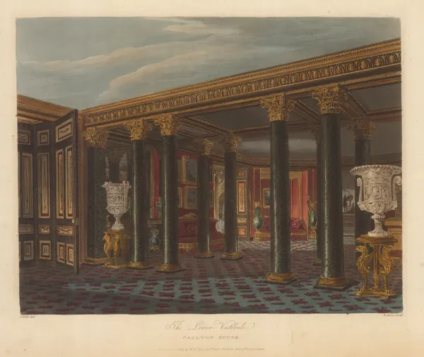 William Henry Pyne, London - Carlton House, 1819