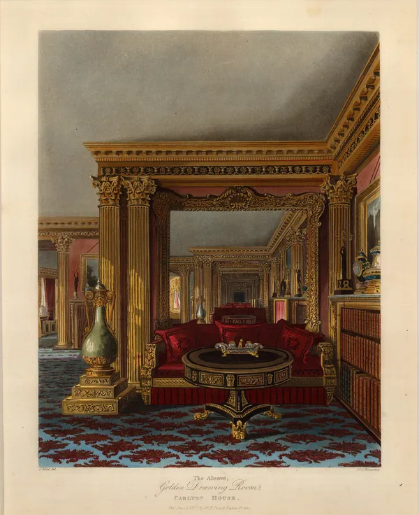 William Henry Pyne, London - Carlton House, 1817