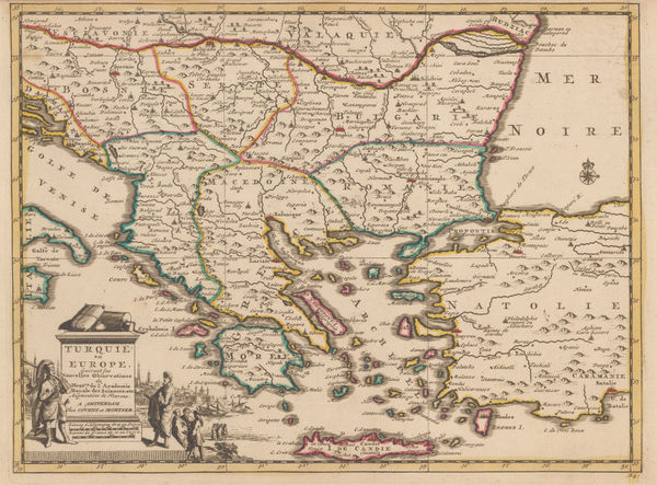 Covens (Jean) & Mortier (Cornelius), Turquie en Europe, 1730 c.