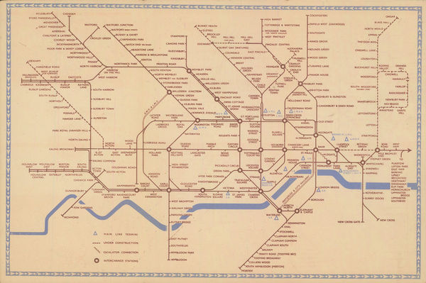 Hans Schleger, The Final 'Zero' Map, 1941