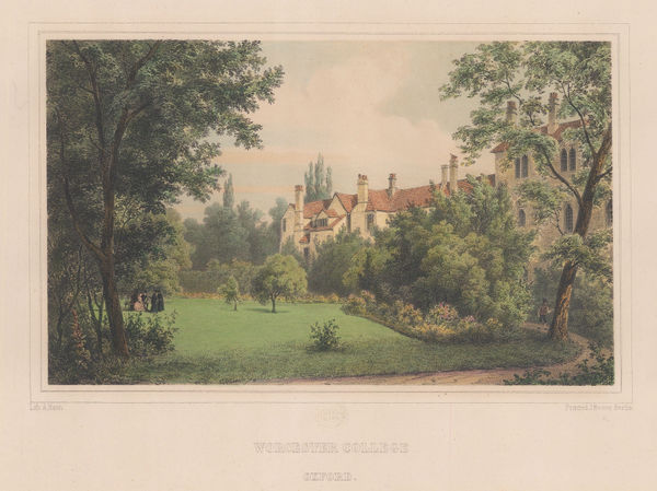 Johann Hesse, Oxford University - Worcester College, 1860