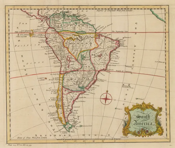 Thomas Salmon, South America, 1759