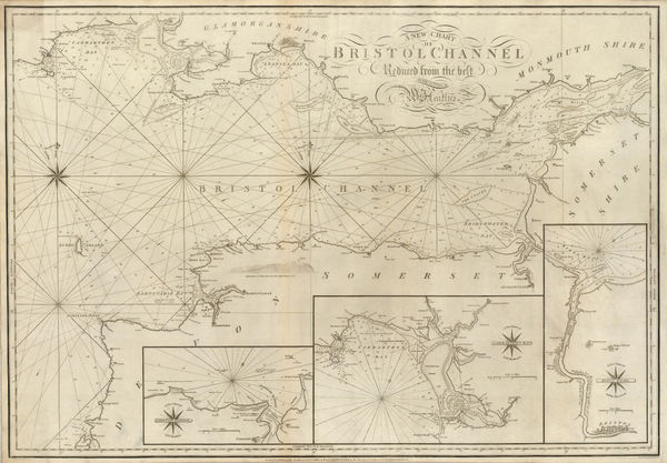 William Heather, A New Chart of the Bristol Channel, 1803