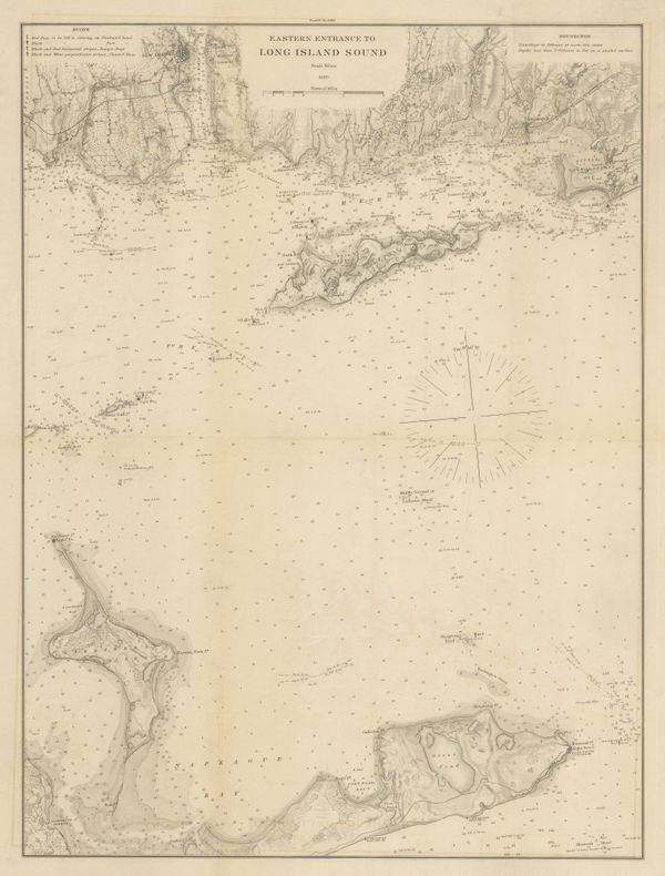 Atlantic Coast Pilot, Eastern Entrance to Long Island Sound, 1880