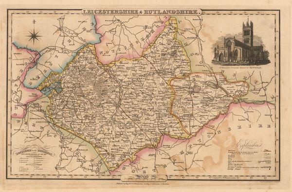 James Pigot, Leicestershire and Rutlandshire, 1830 c.