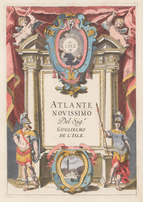 Isaac Tirion, Atlante Novissimo Del Sigr. Guglielmo De L'Isle, 1744