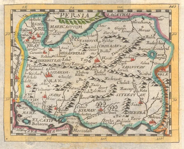 Pierre Duval, Persia, 1694