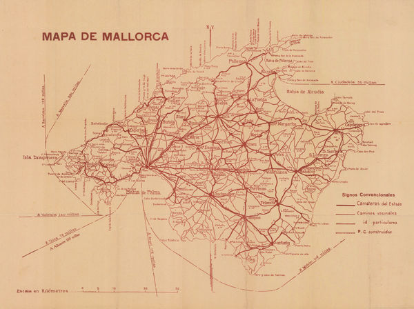 Libreria Escolar, Mallorca, 1933