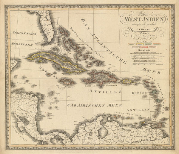 Carl Weiland, West Indies, 1822