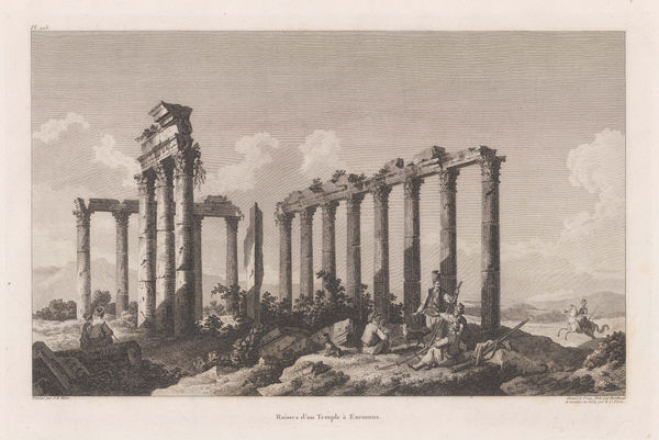 Count Marie-Gabriel de Choiseul-Gouffier, Turkey - Euromos, 1782