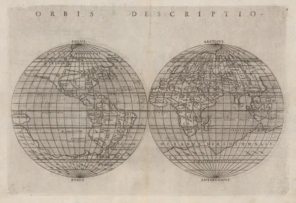 Giuseppe Rosaccio, Orbis Descriptio, 1599