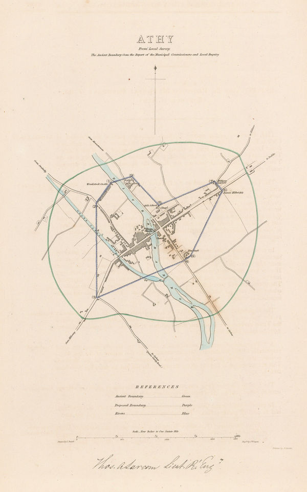 Robert Kearsley Dawson, Athy, Co. Kildare, 1832
