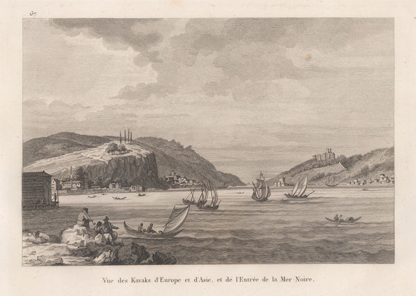 Count Marie-Gabriel de Choiseul-Gouffier, Turkey - Bosphorus, 1782