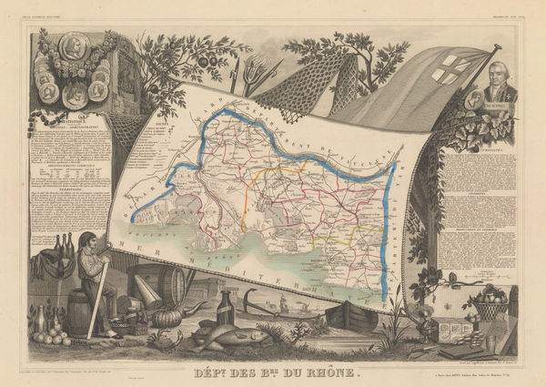 Victor Levasseur, Bouches-du-Rhône, 1840 c.