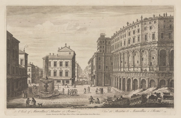 Robert Sayer, Italy - Rome, Teatro Marcello, 1774