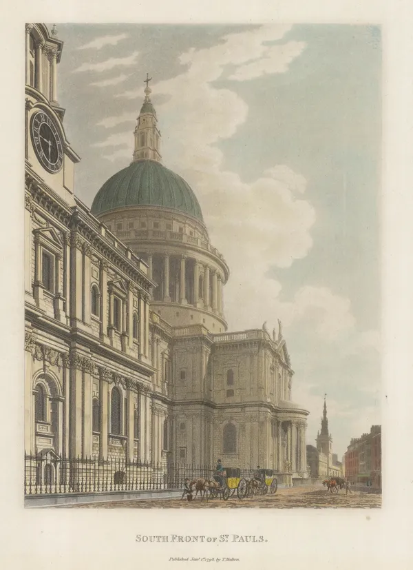Thomas Malton, London - St. Paul's Cathedral, 1798