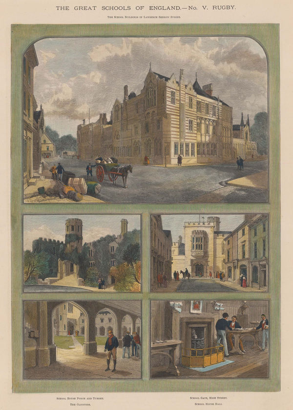Illustrated London News (ILN), Rugby School, 1891