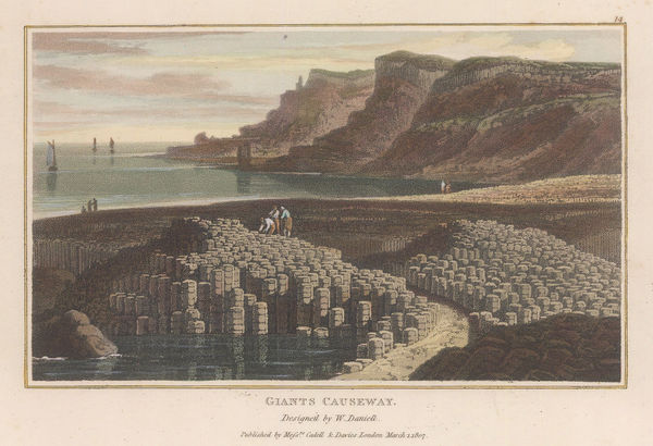 William Daniell, Northern Ireland - Giants Causeway, 1807