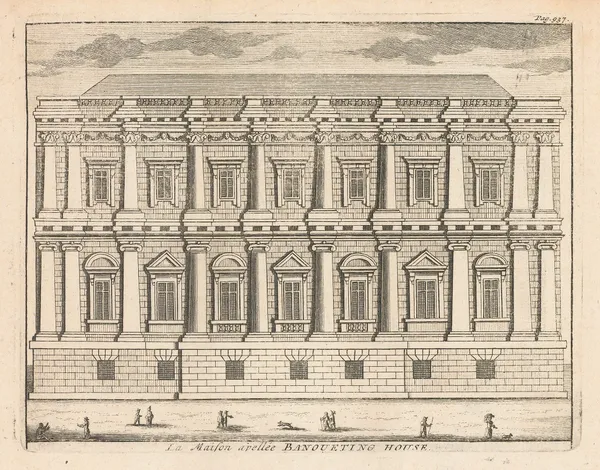 Pieter Van der Aa, London - Whitehall, 1727