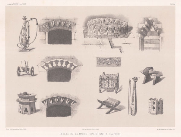 Xavier de Hell, Turkey - Diyarbakır, 1853