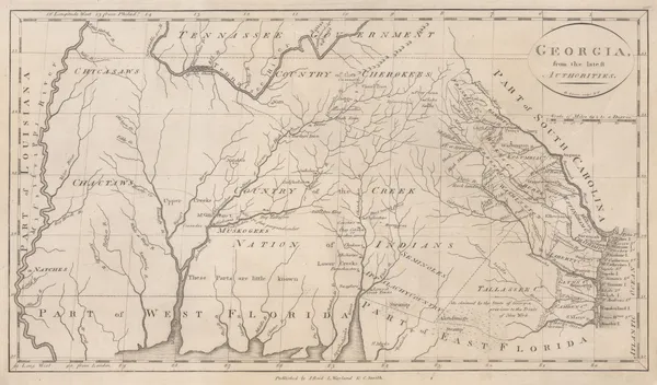 John Reid, Georgia from the Latest Authorities, 1796