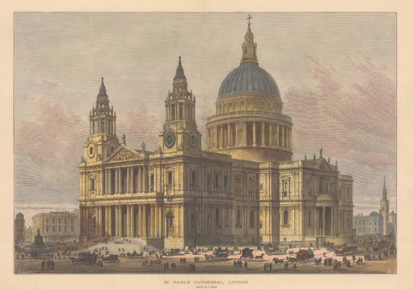 Illustrated London News (ILN), London - St. Paul's Cathedral, 1883