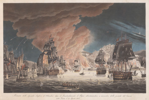 Giuseppe Broili, Battle of Algiers, 1816