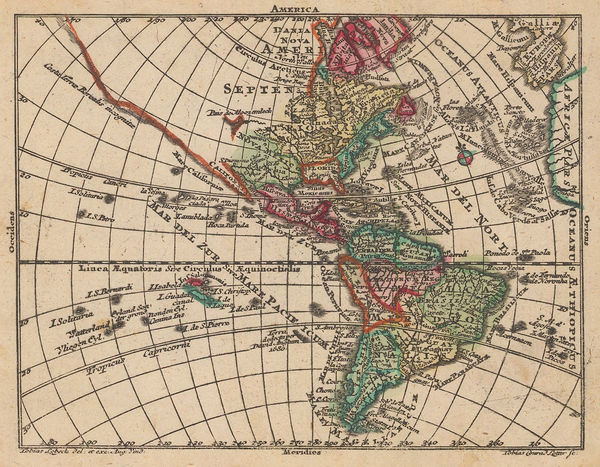 Tobias Conrad Lotter, America, 1755 c.