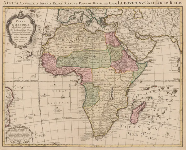 Covens (Jean) & Mortier (Cornelius), Africa, 1740 c.