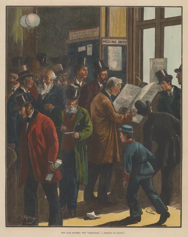 Illustrated London News (ILN), London - Lloyd's, 1877