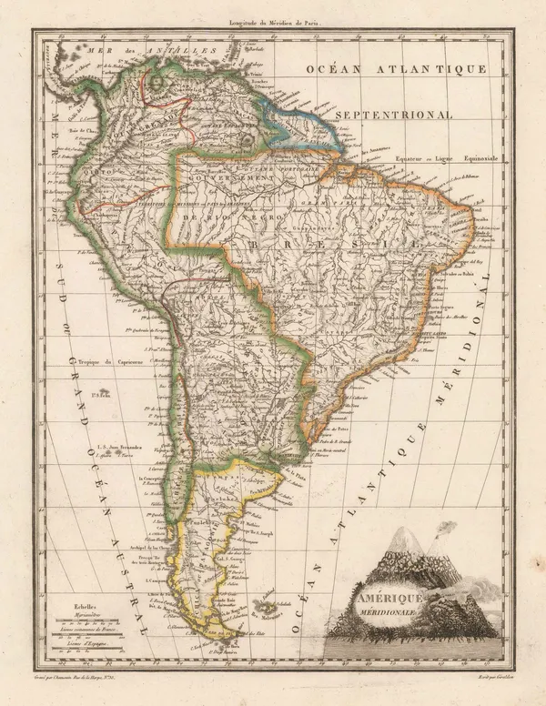 Tardieu, South America, 1820 c.