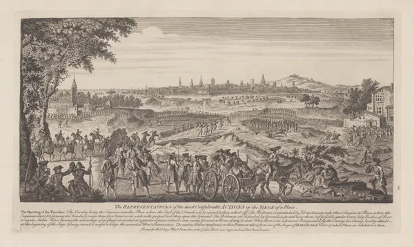 Robert Sayer, Siege of a Place, 1774