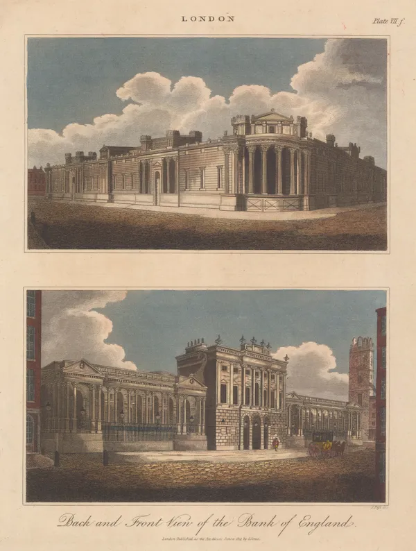 John Wilkes, London - Bank of England, 1815