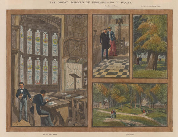 Illustrated London News (ILN), Rugby School, 1891