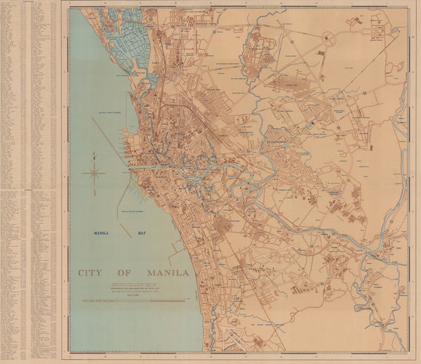 US Army, City of Manila, 1945