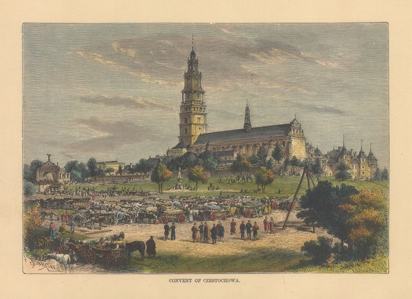 Jean Jacques Élisée Reclus, Poland - Czestochowa, Jasna Gora Monastery, 1894