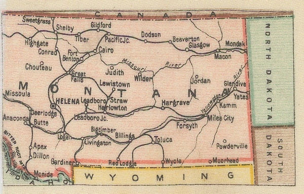 Old Mill Cigarettes, Montana, 1910 c.