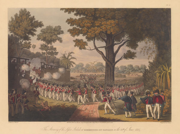 Lt. Joseph Moore, Burma - Kemmindine , 1825