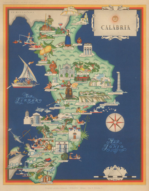 Giovanni De Agostini, Calabria, 1951 c.