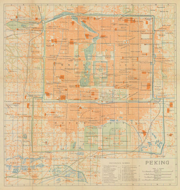 Japanese Railways, Beijing, 1925
