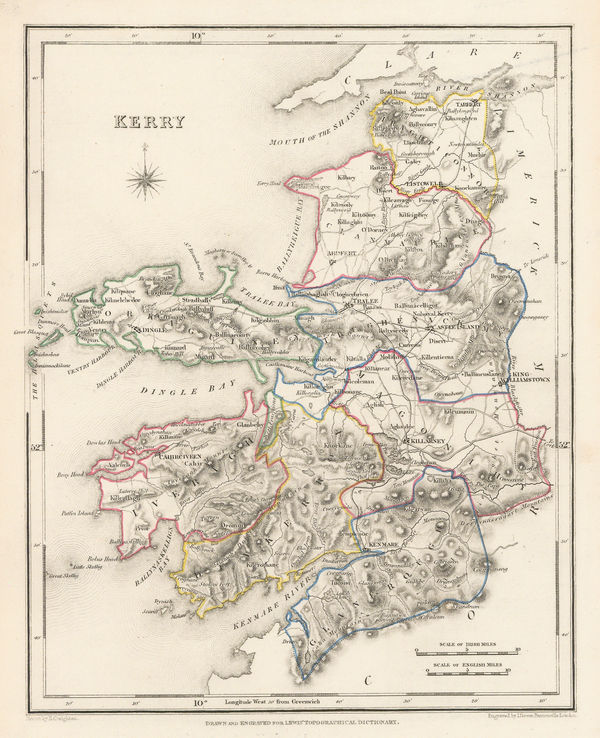 Samuel Lewis, Kerry, 1850
