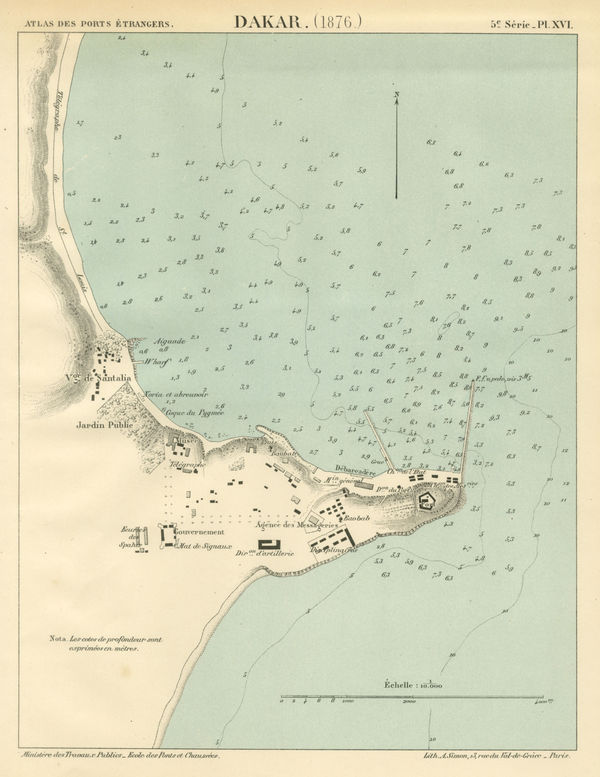 A. Simon, Dakar, Senegal, 1876