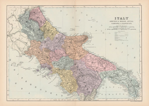 George W. Bacon, Southern Italy, 1885